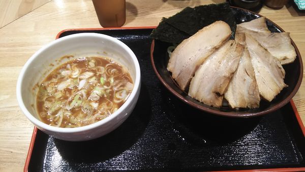 「特製つけ麺+チャーシュー」@麺屋 睡蓮の写真