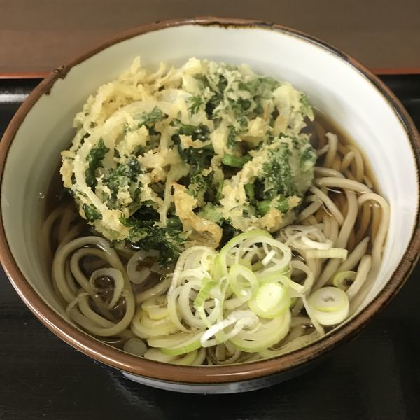 「春菊天（￥510）」@そば切り うちばの写真