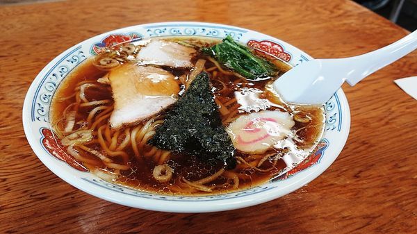 「らーめん700円(込)」@手打ちラーメン いまの家の写真