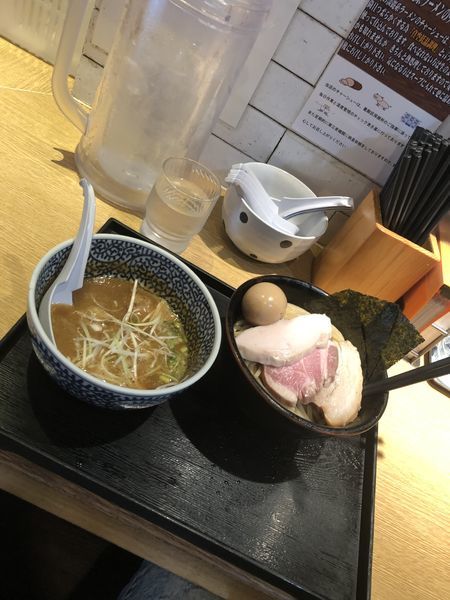 「特製濃厚魚介つけ麺」@麺屋 一燈の写真