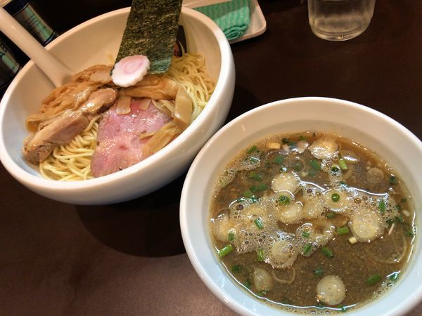 「鯛焼干しつけそば」@おおぜき中華そば店の写真