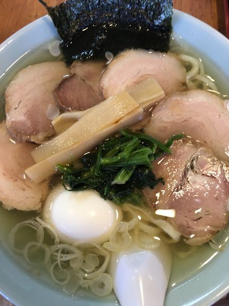 「塩味チャーシュメン 味玉」@佐野ラーメン たかのの写真