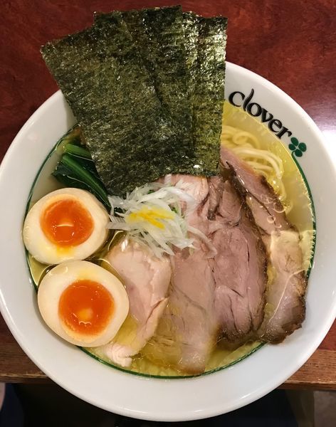 「特製塩らあめん 1000円」@らあめんCloverの写真