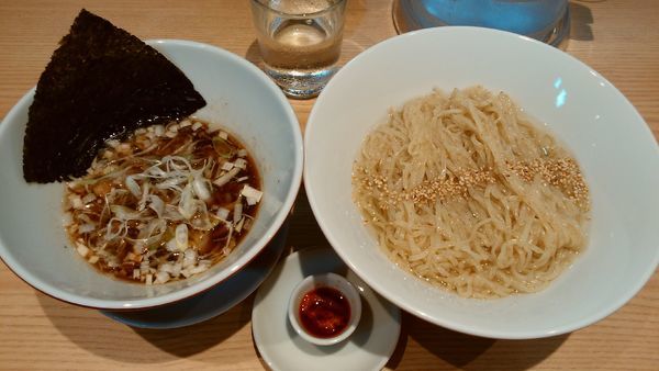 「昆布つけ麺¥900-」@初代葱寅 御茶ノ水店の写真