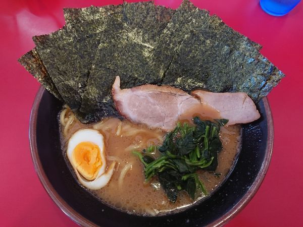 「ラーメン＋のり」@家系ラーメン 王道の写真