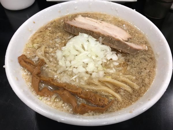 「背脂煮干し(大油) 800円」@麺屋 熊胆の写真
