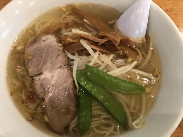 「塩ラーメン」@香湯ラーメン ちょろり 恵比寿店の写真