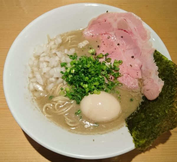 「泥煮干中華そば 煮玉子入り」@麺屋 まほろ芭の写真