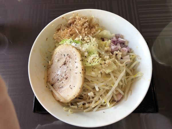 「がっつりまぜそば」@麺屋 うめはら あずま店の写真