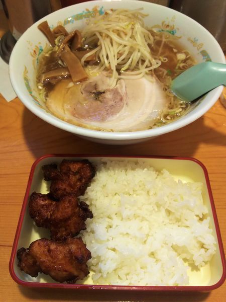 「Aセット 唐揚げ弁当￥760」@静雨庵の写真