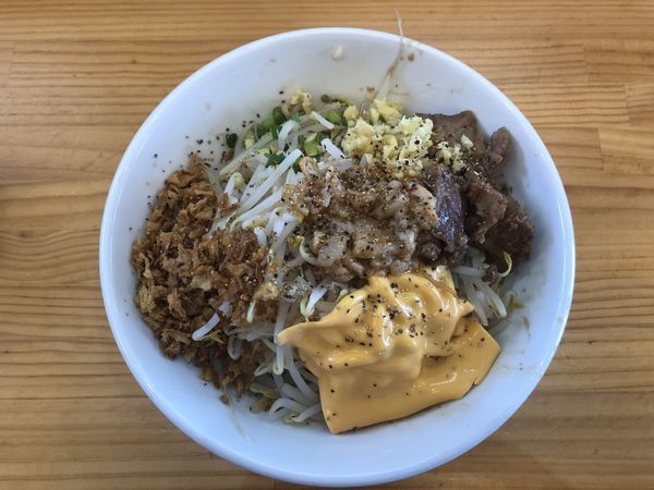 「まぜそば」@宮二郎の写真