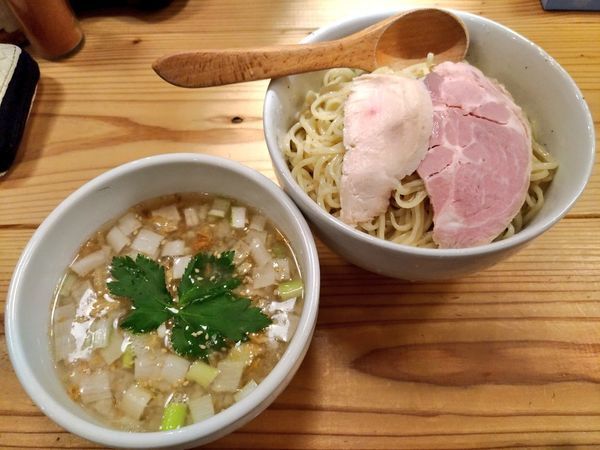 「期間限定 割りスープがさんぴん茶のSiO TSUKEMEN」@麺恋 まうろあの写真