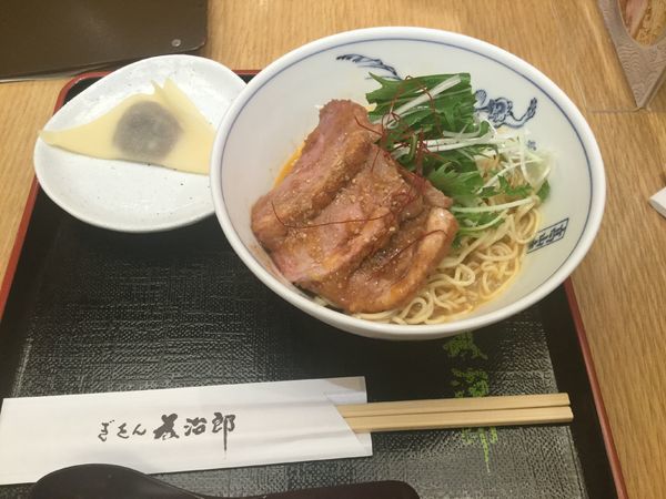 「【夏限定】冷やし鴨そば(¥1000)」@ぎおん為治郎 八条口店の写真