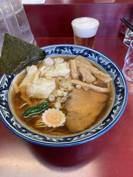 「ワンタン麺」@中華そば 春秋庵の写真