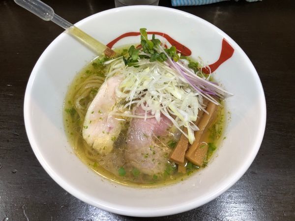 「青唐の塩＋辛さ追加」@麺や 魁星の写真