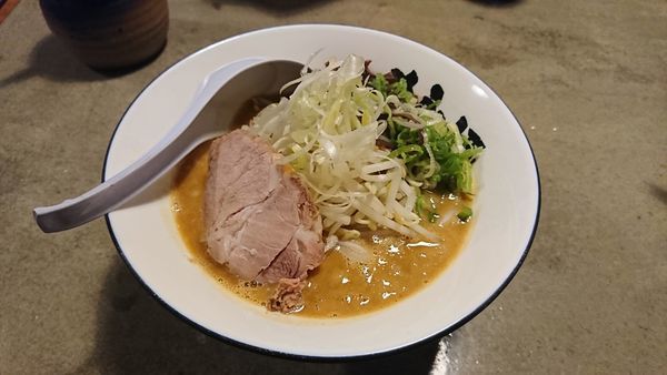 「味噌ラーメン」@狼煙 諏訪店の写真