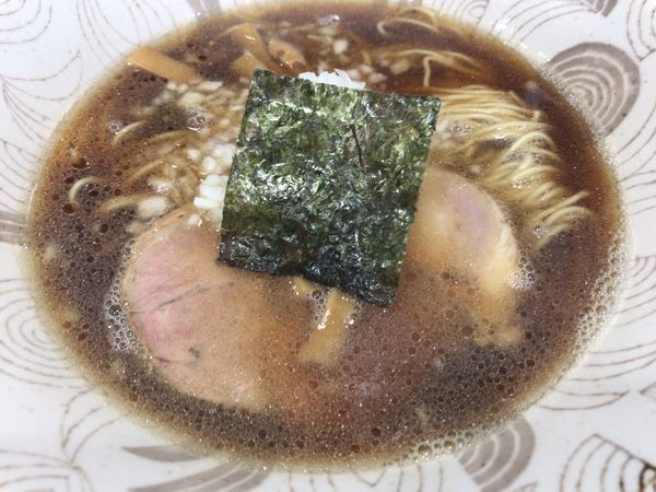 「らーめん600円」@中華そば つけ麺 音七の写真