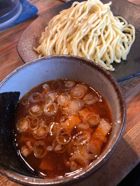 「辛味つけ麺」@つけ麺屋 ごんろく 両国店の写真