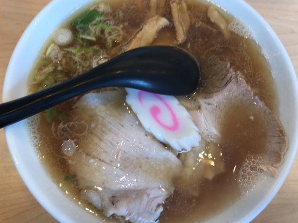 「煮干し中華そば750円」@中華料理 盛来軒の写真