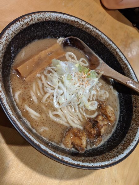「もつラーメン」@北野坂 奥の写真