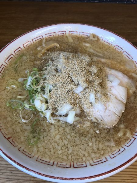 「味噌ラーメン 背脂」@喜多方食堂 浅草本店の写真