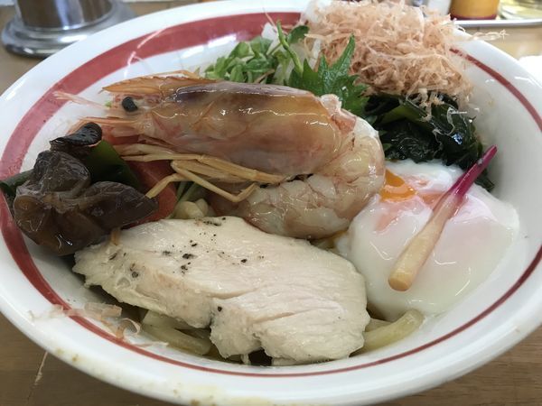 「【限定第二弾】海老＆明太子和え蕎麦＋タルタル」@MENYA 食い味の道有楽の写真