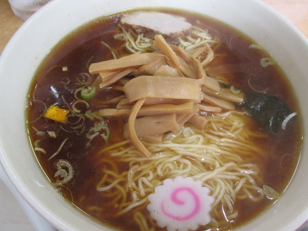 「メンマ入りそば　「918円」」@一ノ割大勝軒の写真