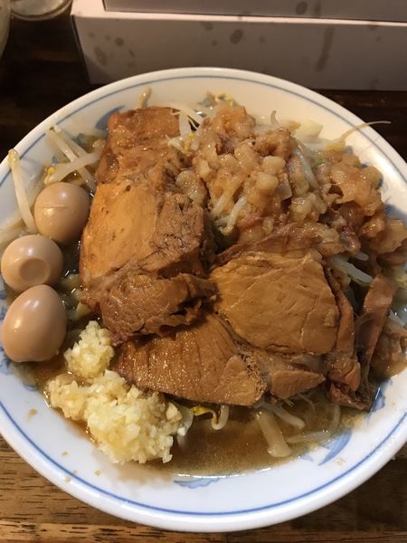 「ラーメン＋ウズラ」@らーめん梵’s BONES北浦和本店の写真