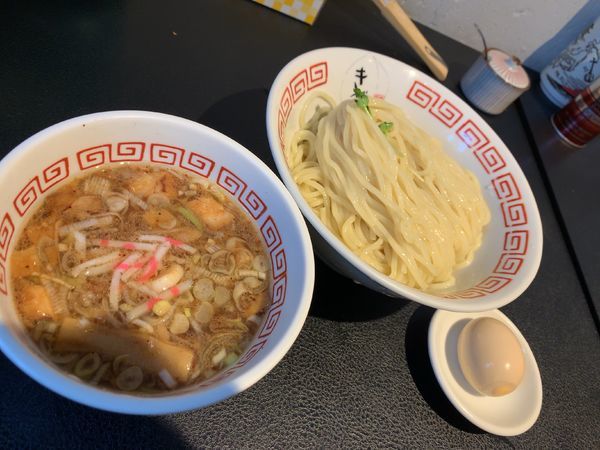 「つけそば800円」@中華そば きび 明大前店の写真