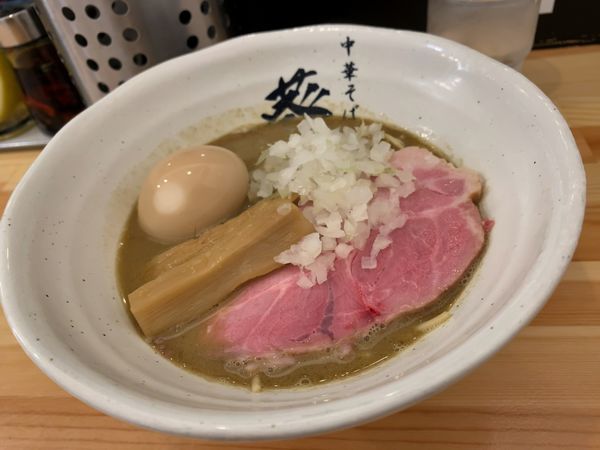 「濃厚煮干しらーめんハードver」@濃厚煮干らーめん 川むらの写真