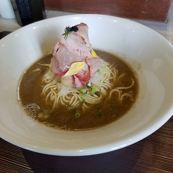 「豚骨醤油」@つくばらーめん 鬼者語 -オニモノガタリ-の写真