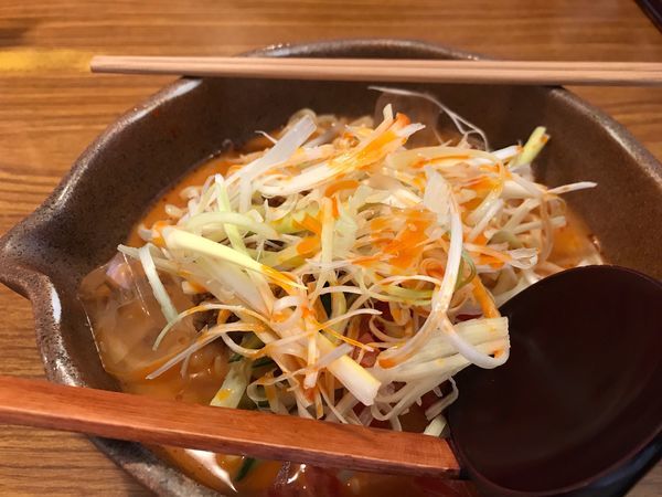 「冷やし坦々麺」@蔵出し味噌 麺場 彰膳 福岡東店の写真