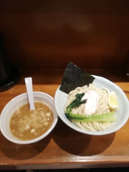 「鶏塩つけ麺　中盛り　800円」@鶏ラーメン TOKUの写真