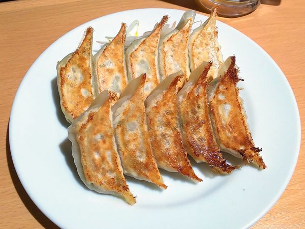 「焼焼（石松餃子5個＋肉餃子5個）　700円」@石松 JR浜松駅店の写真