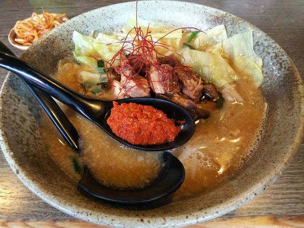 「辛味噌」@信州麺屋 とんずら －カエン－の写真