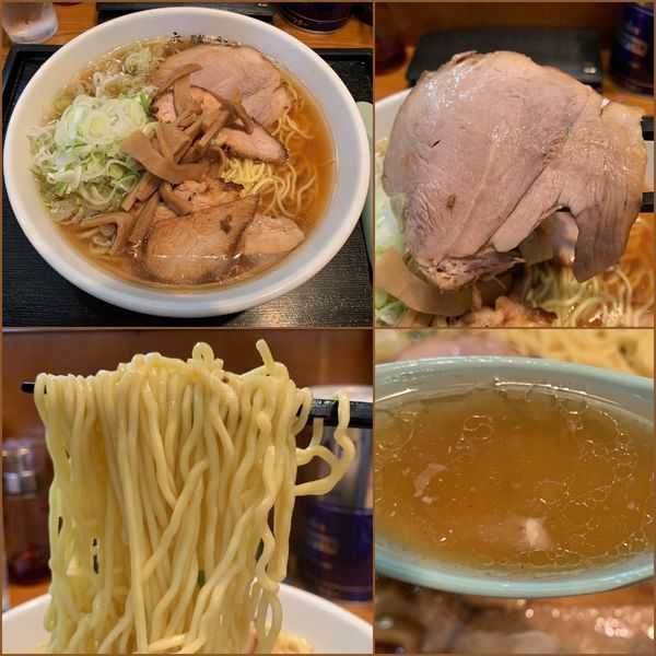 「らーめん（ふつう）¥760 麺硬め・ネギ多め」@大勝軒 淵野辺店の写真