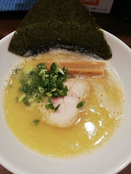 「ハーフラーメン塩」@RAMEN TORICOの写真