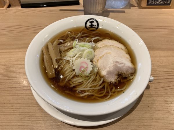 「冷やしさらりそば 750円」@つけめん玉 品達店の写真