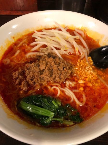 「担々麺850円」@自家製麺ほうきぼし 神田店の写真