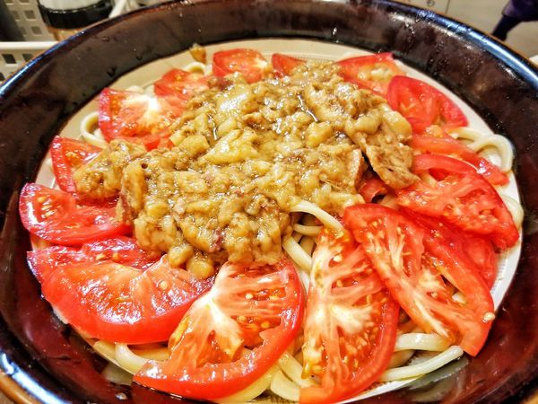 「ラーメン味のつけ麺」@麺屋 歩夢の写真