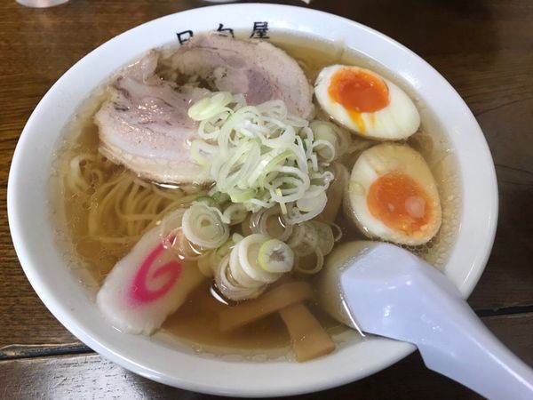 「チャーシュー麺」@青竹手打ちラーメン 日向屋の写真