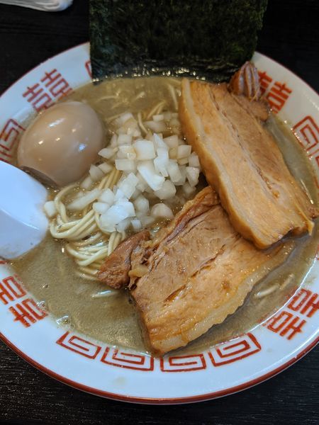 「中華そば+味玉+肉増し」@中華ソバ 伊吹の写真