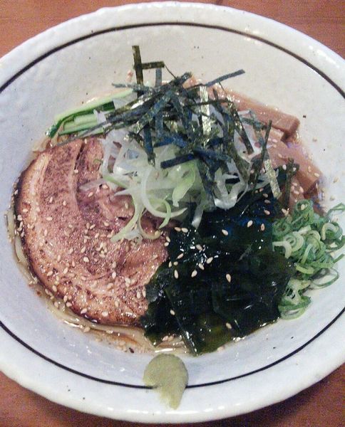 「【限定】冷やしらーめん　８８０円」@中華そば しんの助の写真