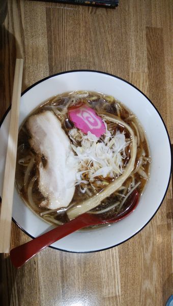 「あおり系しょう油ラーメン」@らーめんまるふじの写真
