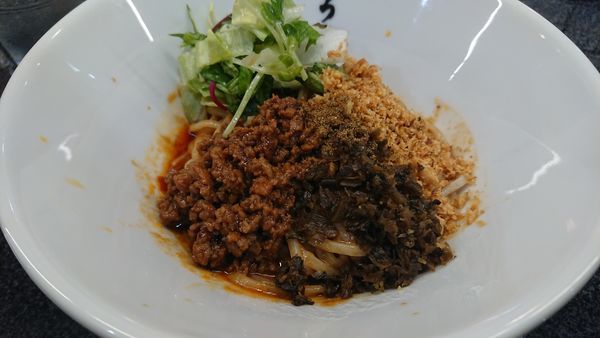 「汁無し担々麺 850円」@しろくまの写真