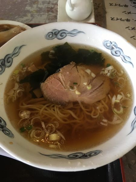 「ランチセット醤油ラーメン（800円）」@チャイナはうす龍の写真