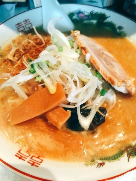 「牛骨味噌ラーメン太麺」@最高峰牛骨ラーメン 麺房 徳山の写真