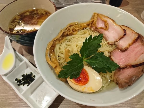 「特製昆布水つけ麺(1100円)」@中華そば 和渦 TOKYOの写真