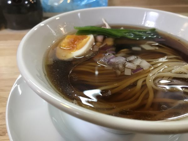「鶏と魚の醤油そば」@ガチ麺道場の写真