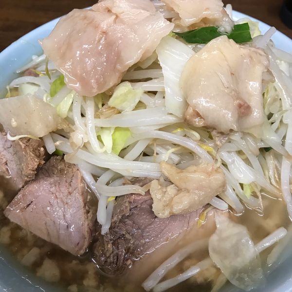 「小らーめん(750円)ヤサイアブラ」@らーめん玄の写真